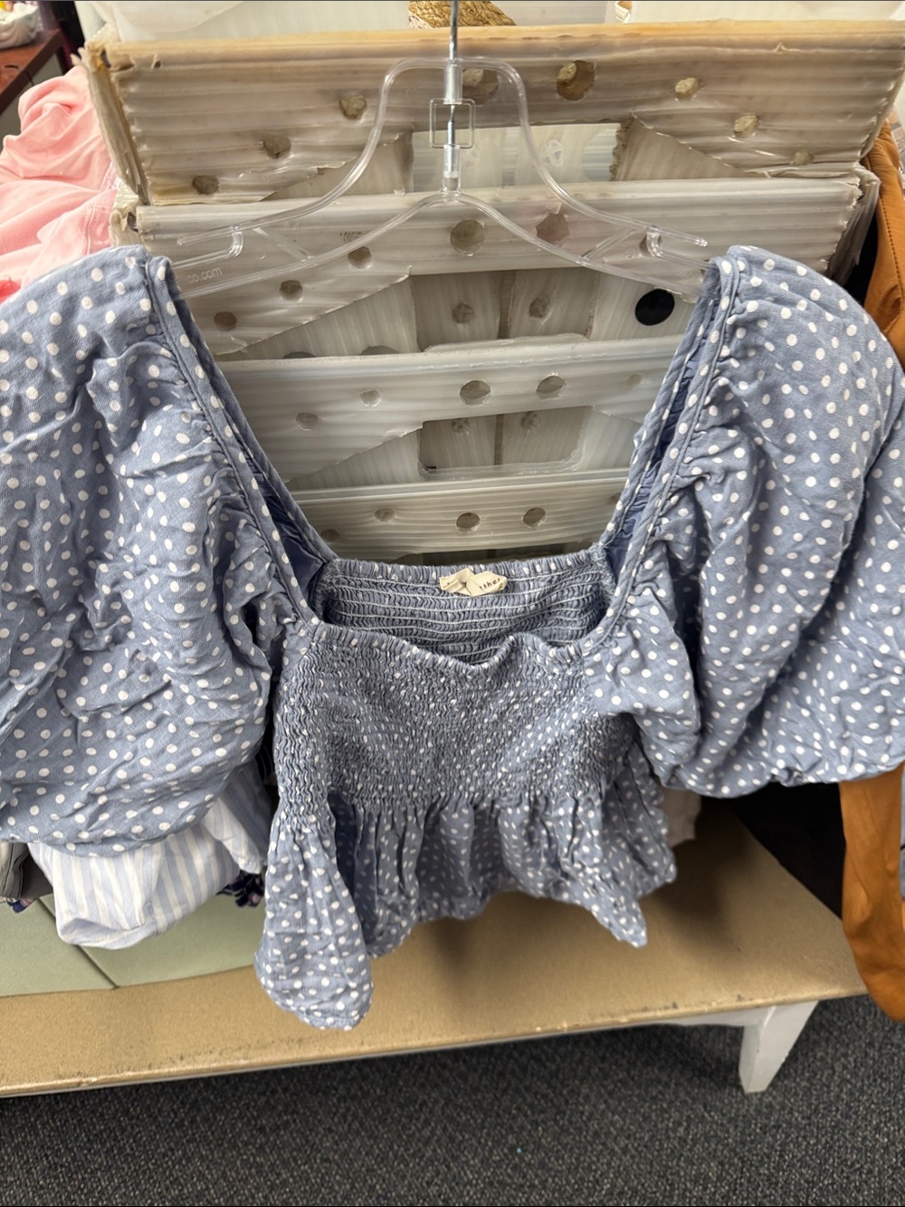 By together polka dot top S // 080136